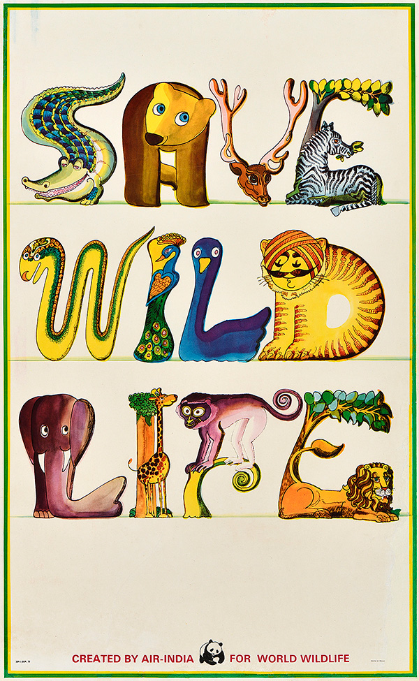 A photo-offset poster of text, 